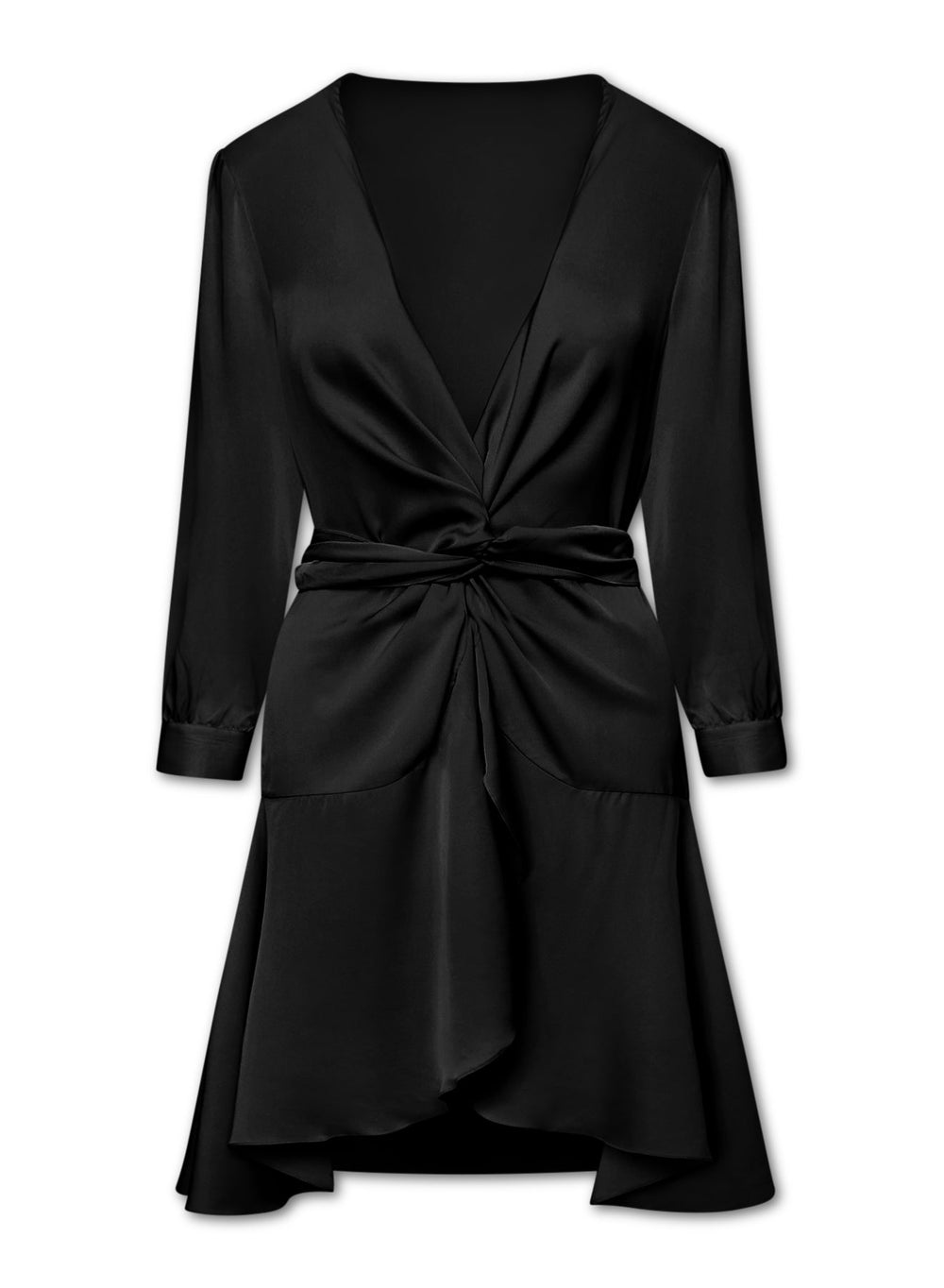 Ananda Short Dress - Noir