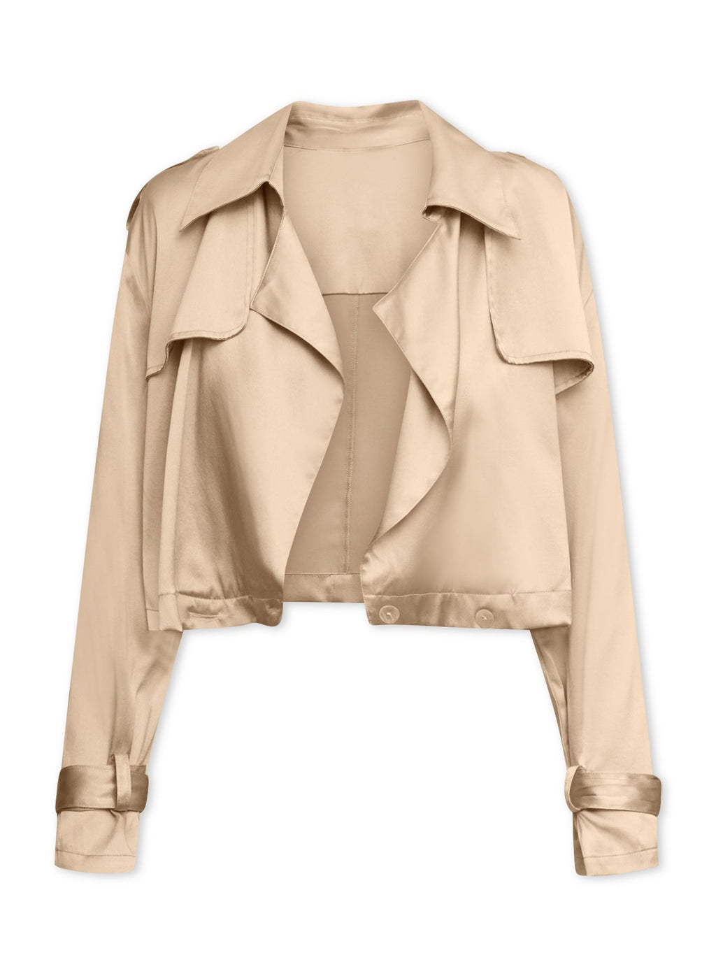 Kensington Trench Cropped