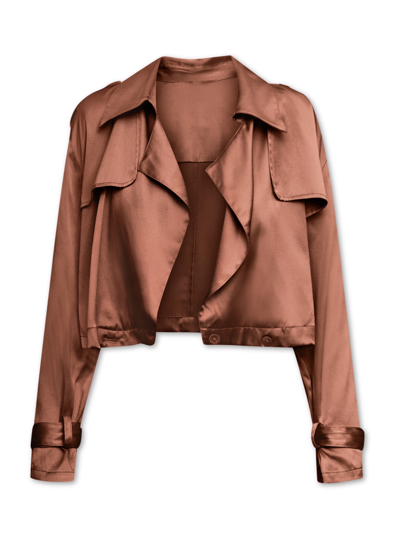 Kensington Trench Cropped