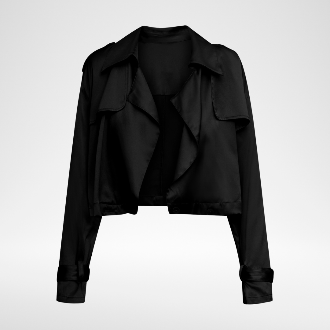 Kensington Trench Cropped