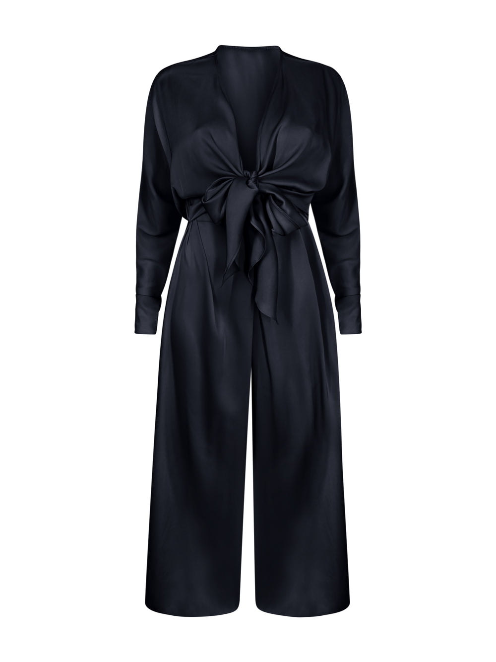 Nuovo Jumpsuit Long Sleeve - Noir