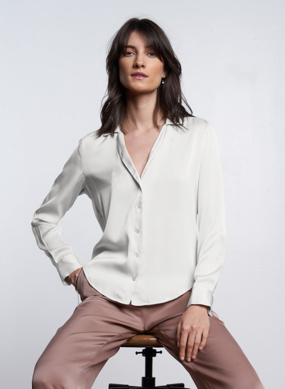 Madrid Shirt - Nouvelle White