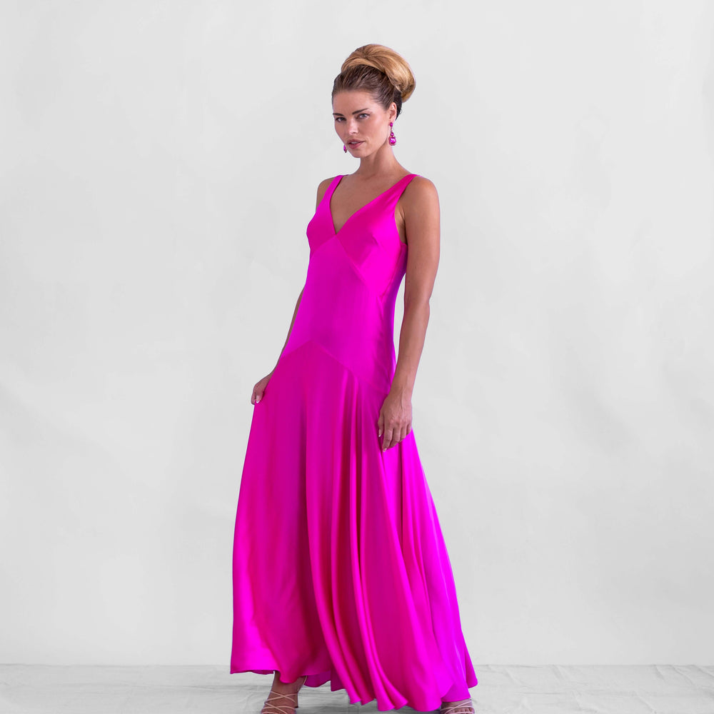 Mar a lago evening dress - Bougainvillea, Palm Beach Peony, Vivacious Pink, Miami Pink, Dusty Pink, Bubble Gum, Miami Shimmer