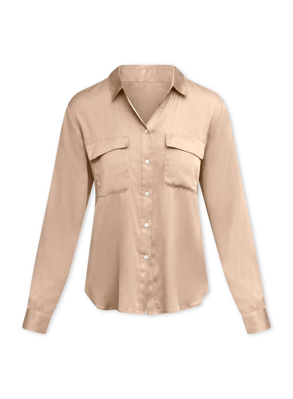 Monte Carlo Double Pocket Shirt - Almondine