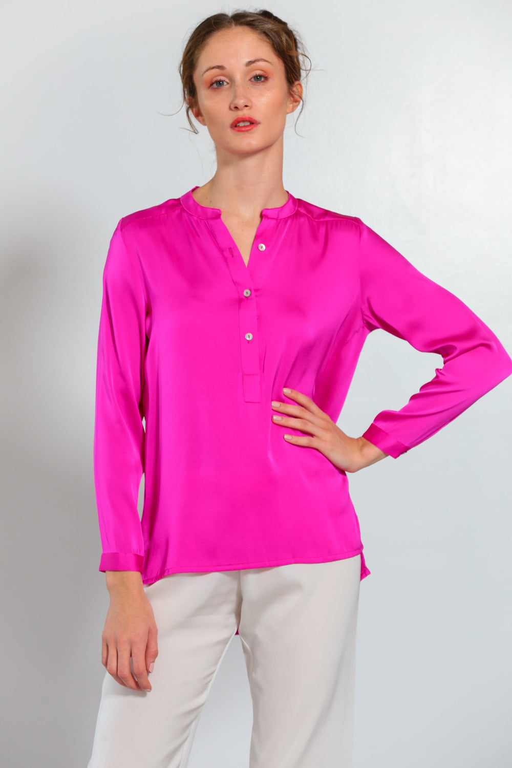 Montenegro Tunic - Bougainvillea, Palm Beach Peony, Vivacious Pink, Miami Pink, Dusty Pink, Bubble Gum, Miami Shimmer