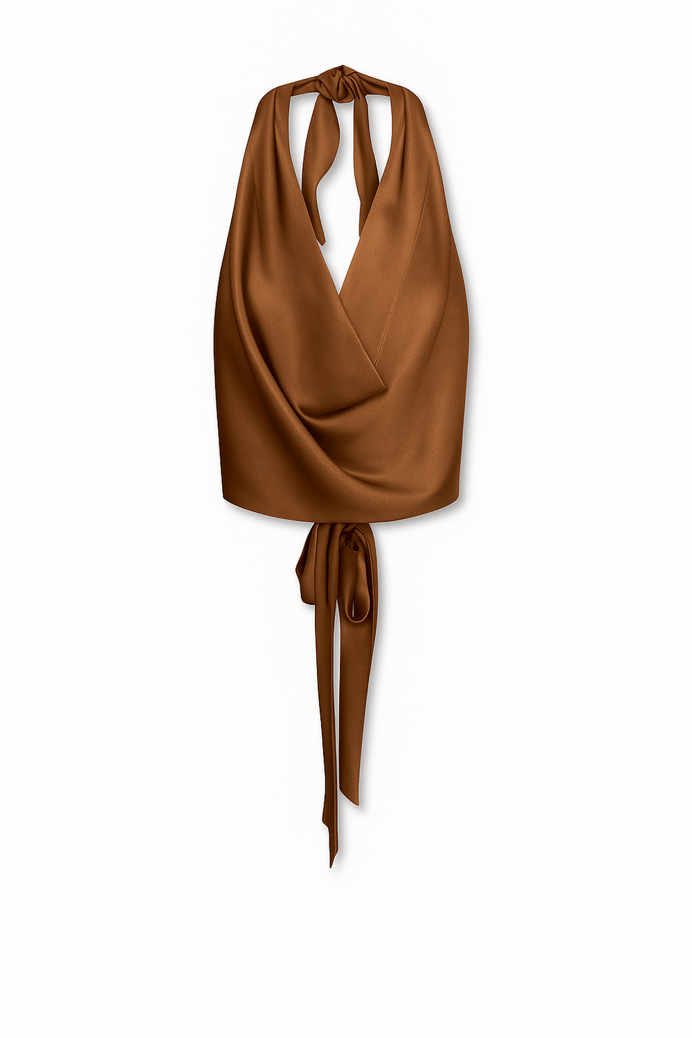 Puna Halter Top - Bougainvillea,Bronze,Nutmeg,Poinciana,Purple,True Bronze,True Gold