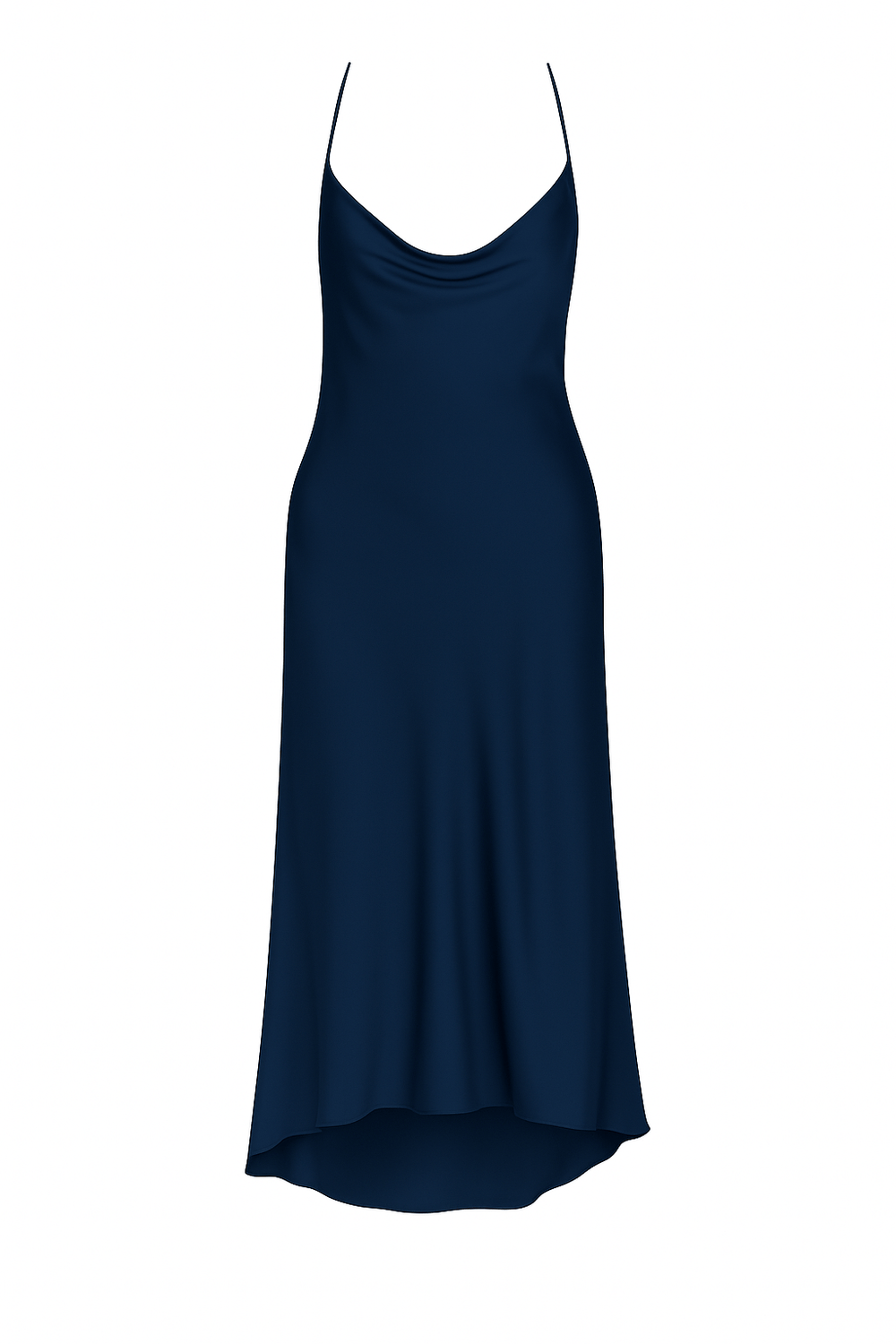 Sao Paulo Slip Dress - Navy