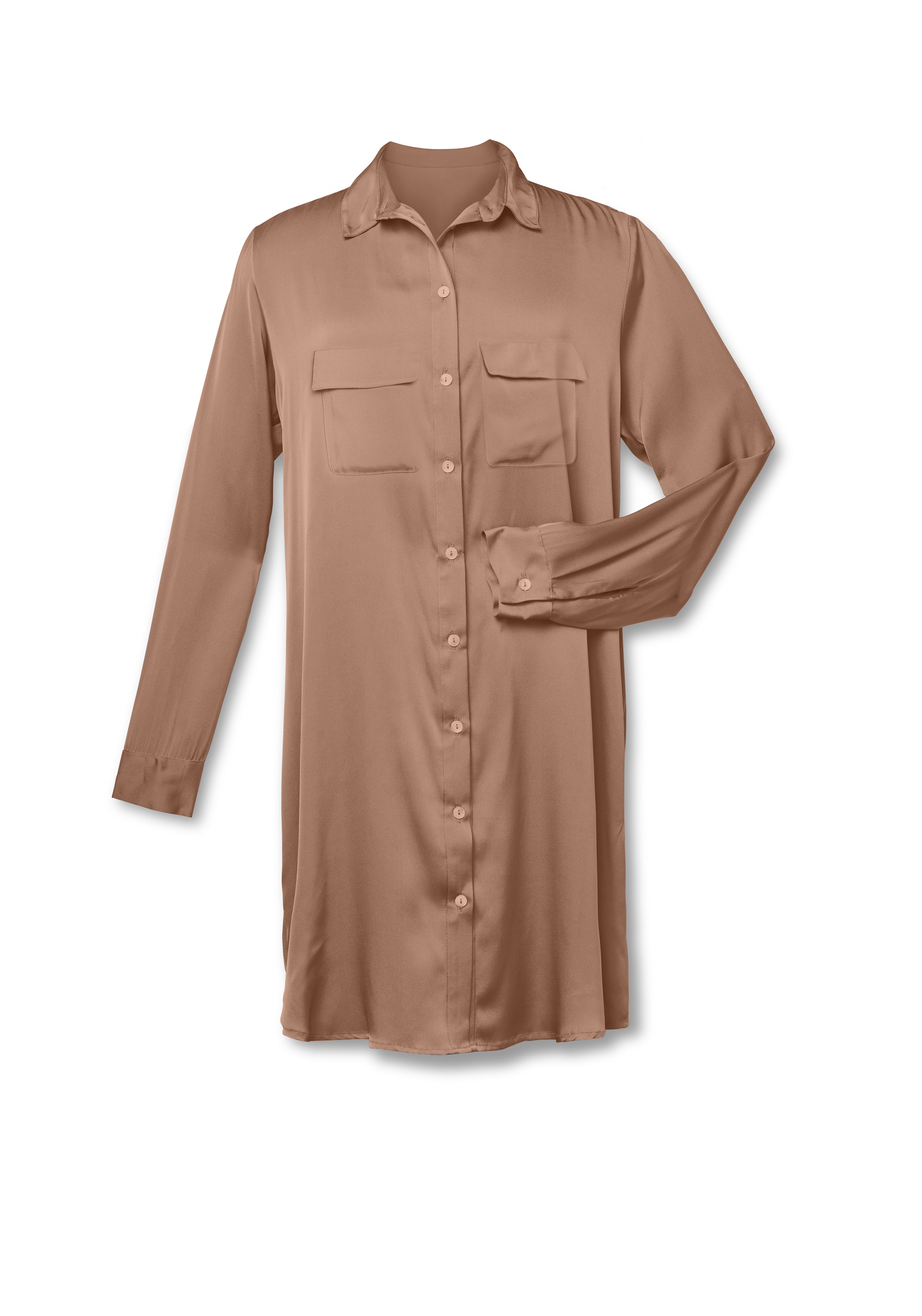 Sicily Double Pocket Shirt Dress