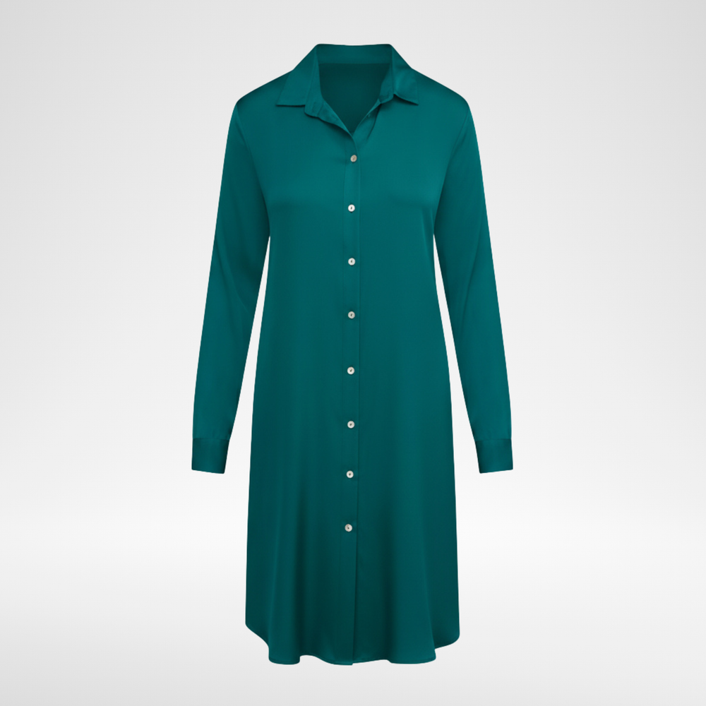 Sicily Hemdkleid - Forest Green