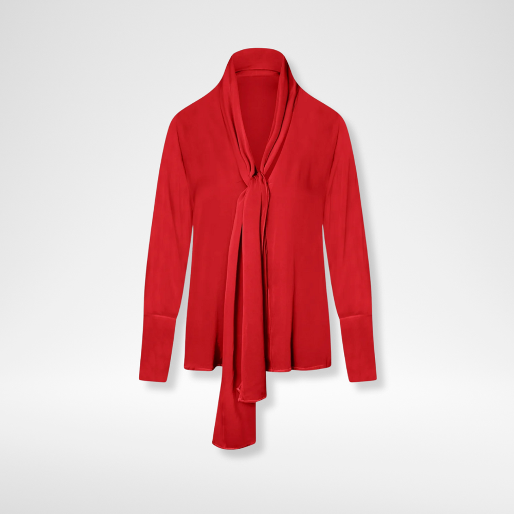 Provence Shirt - Scarlet, Strelitza, Poinciana