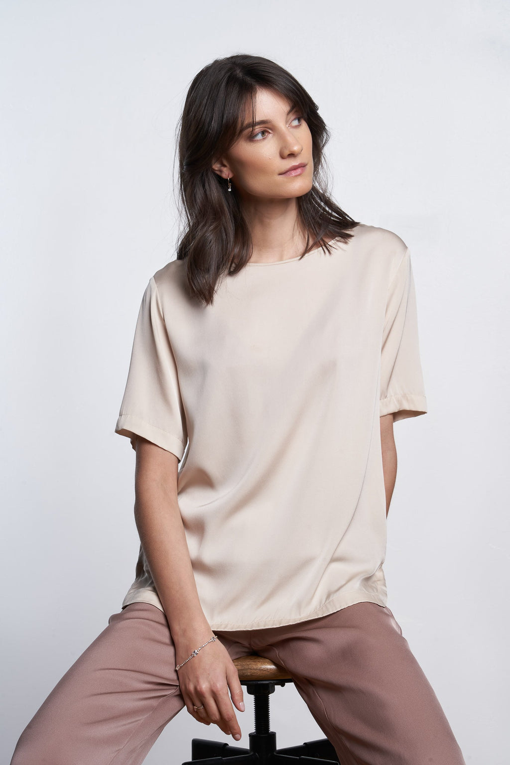 Berlin T Top Silver Lining Size S