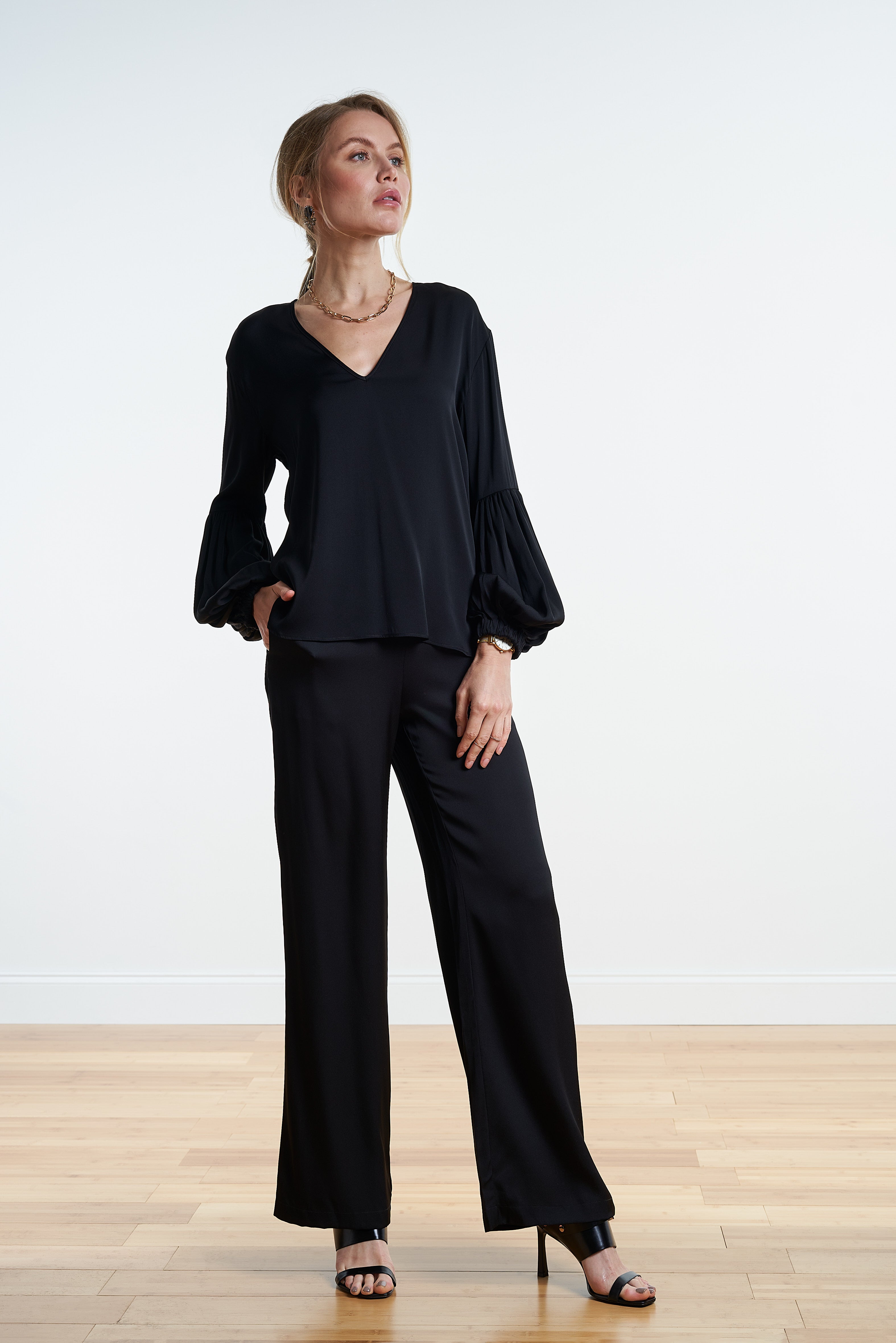 Como Blouse Atlantica Blue Size S