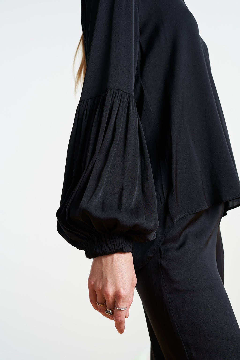 Como Blouse Atlantica Blue Size L