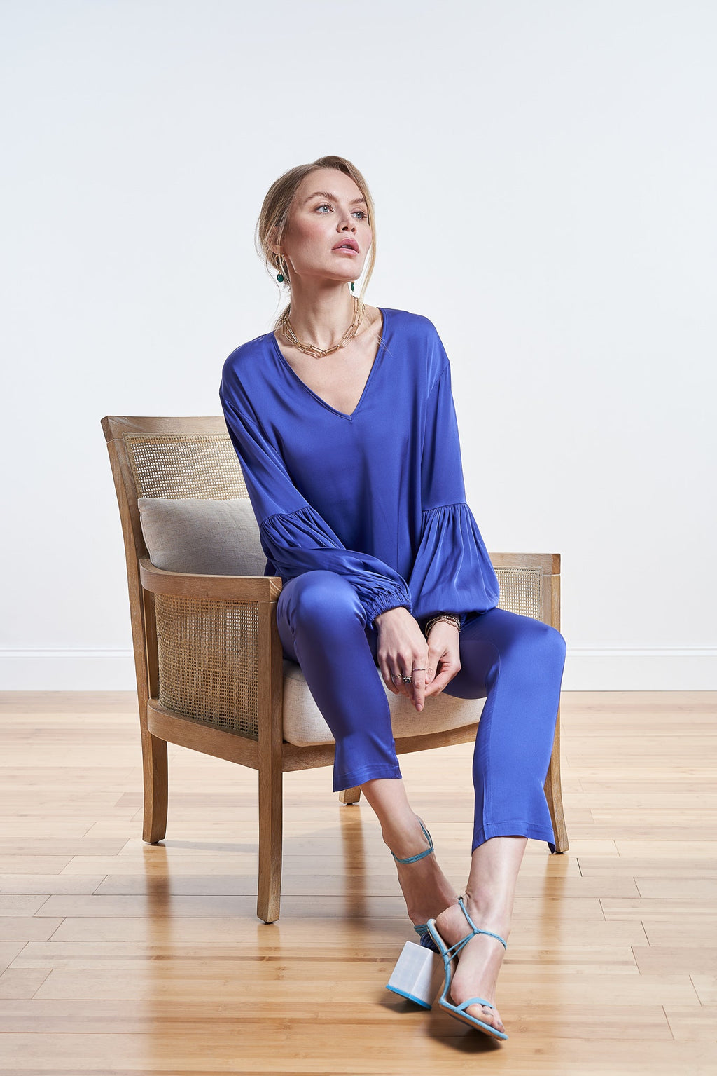 Como Blouse Ultra Violet Size XS