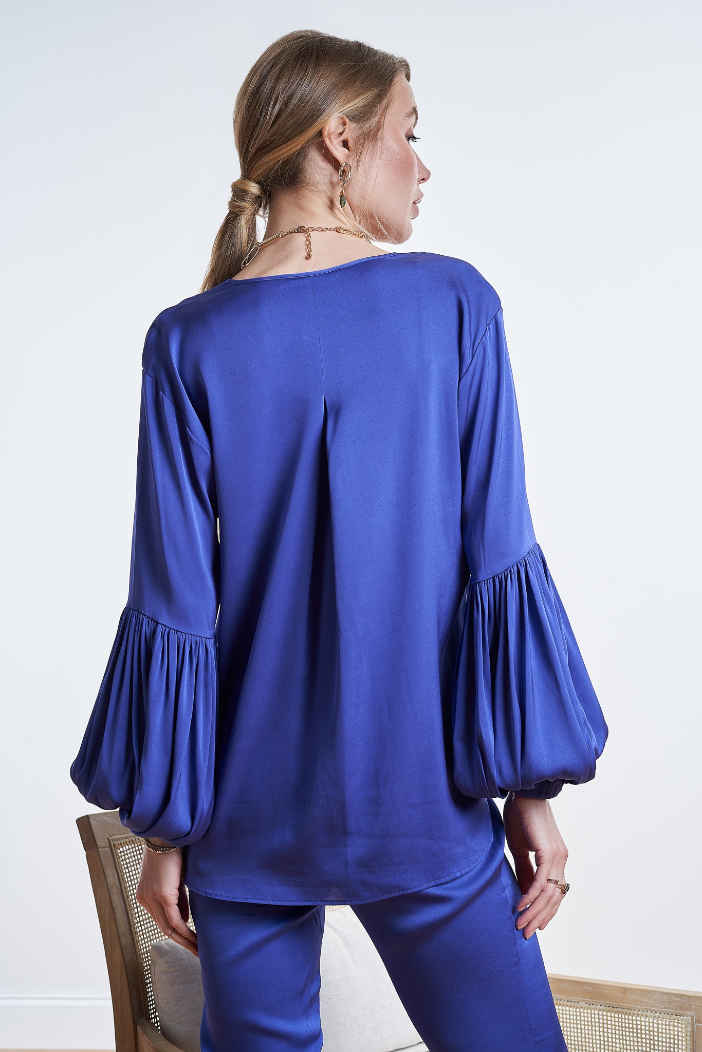 Como Blouse Ultra Violet Size S