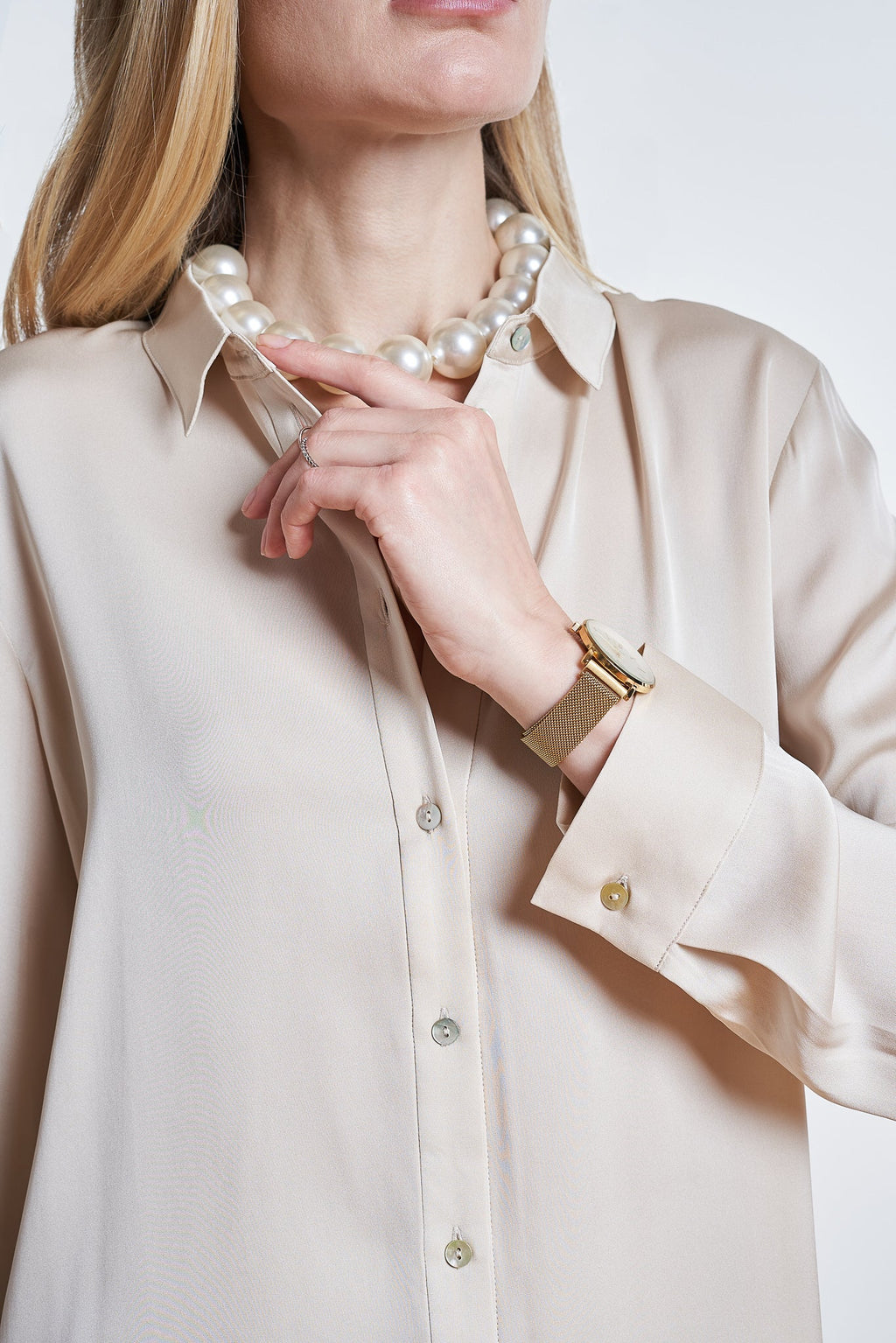 Monte Carlo Shirt 0 pkt Nouvelle White Size L