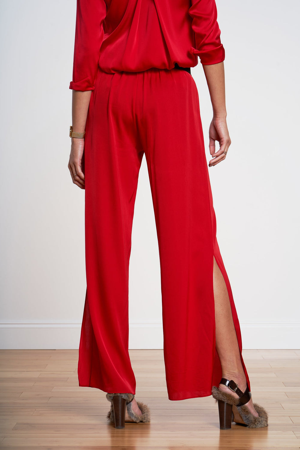 Pondy Pants - Scarlet, Strelitza, Poinciana