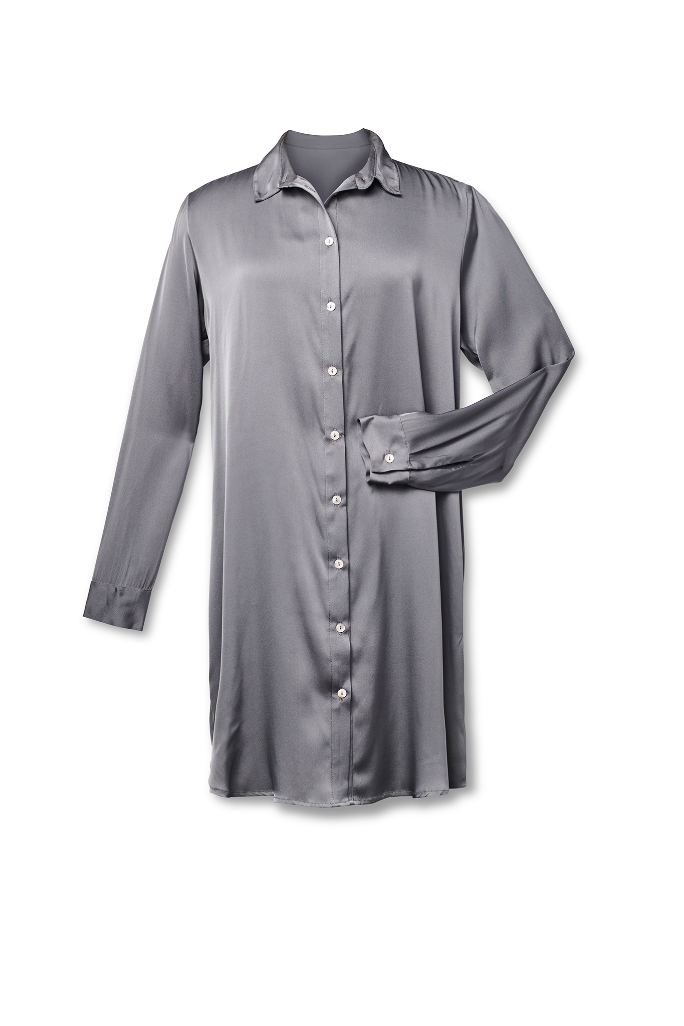 Sicily Shirt Dress Bronze Size S