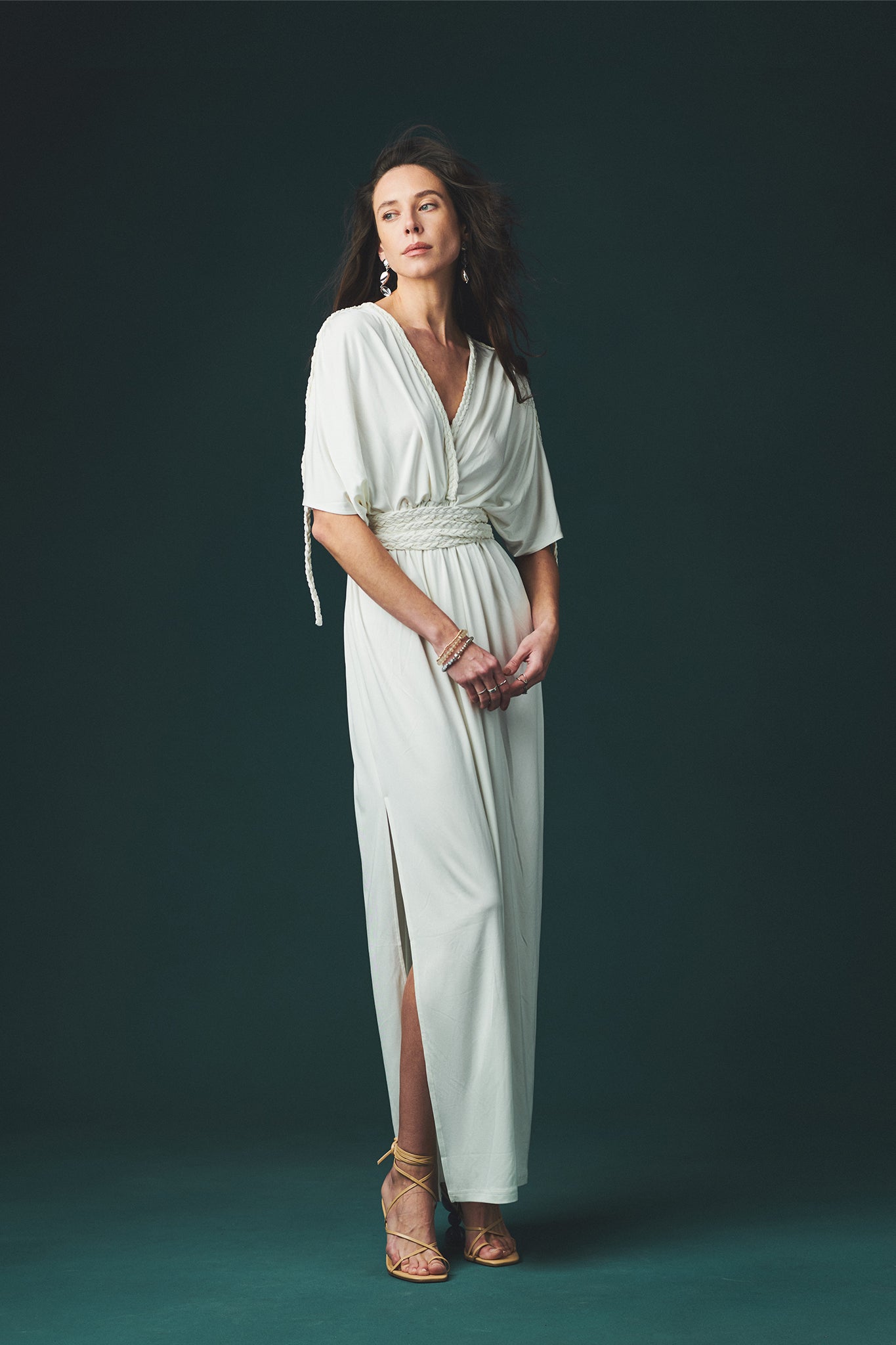 Knitted mini Sydney Dress Black Diamond Size M