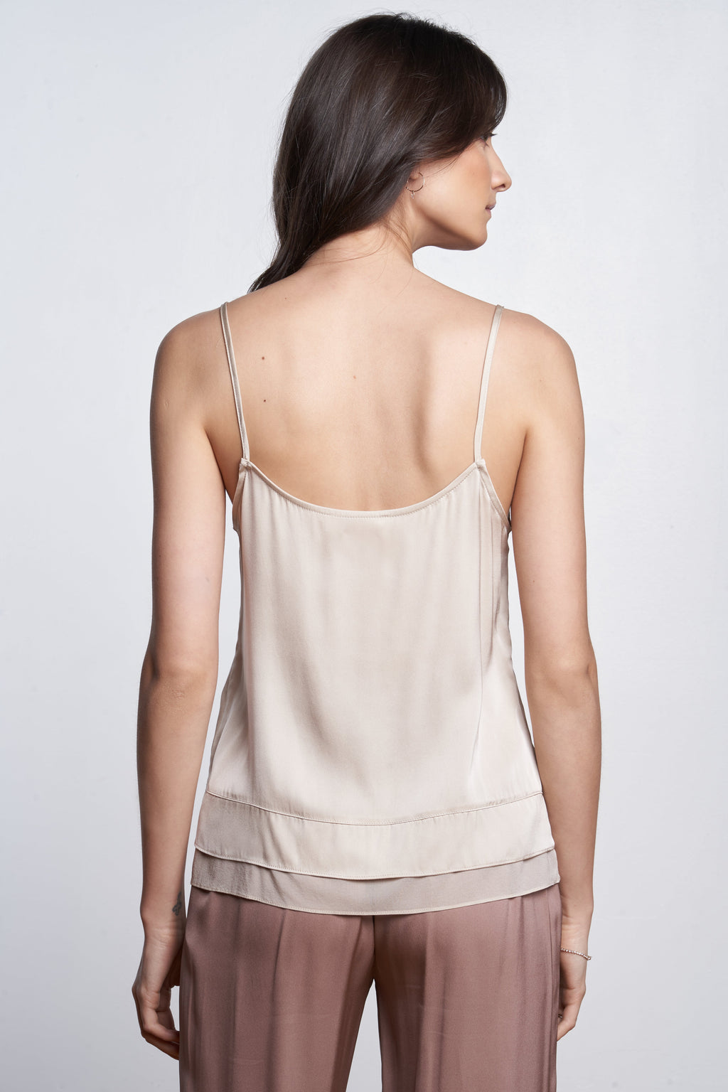 Zanzi Cami Nouvelle White Size S