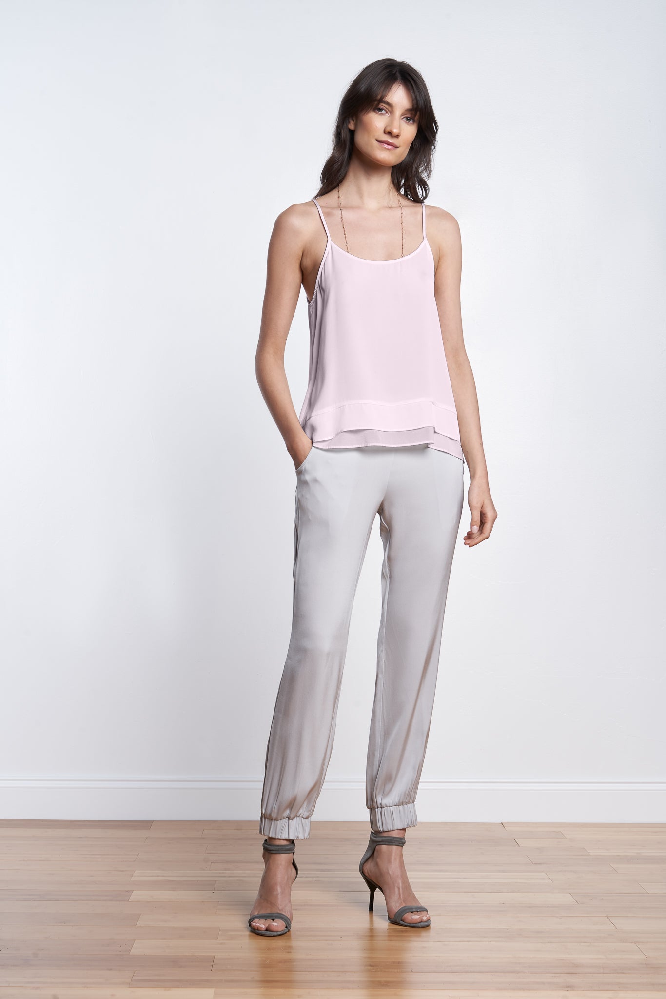 Zanzi Cami Nouvelle White Size XL